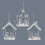 Christmas Tree Decoration 3 Pack Glass Nativity Scene 1