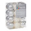 Christmas Tree Decoration 24 30mm Shatterproof Baubles - Silver & White 1