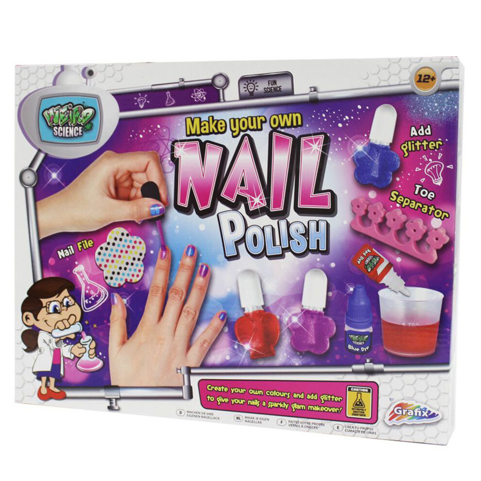 Grafix Weird Science Make Your Own Nail Polish Age 12 +