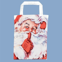Premier Christmas Design Reusable Shopping Bag - Santa Design