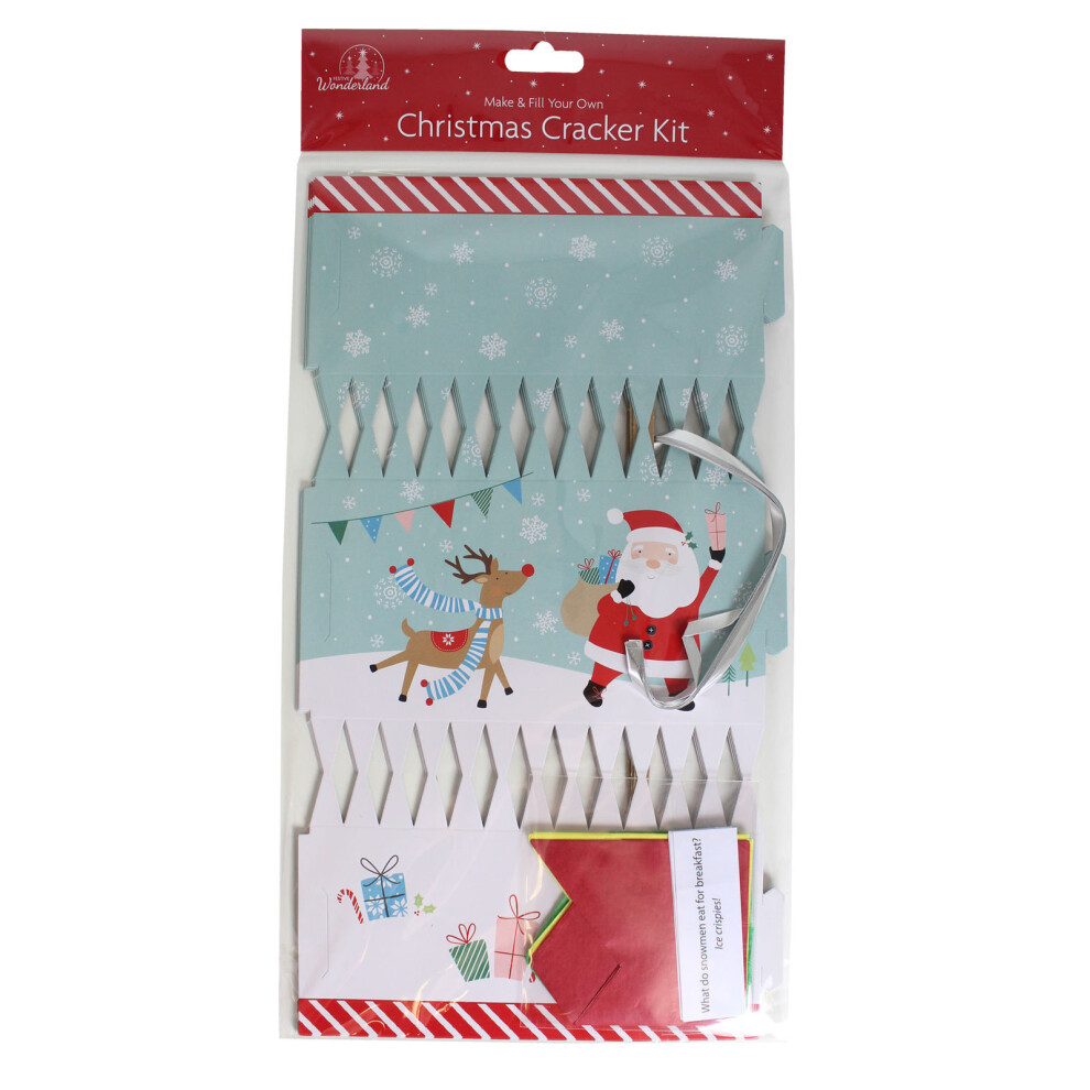 Christmas Cracker Kit DIY 6 Pack Make your Own - Santa