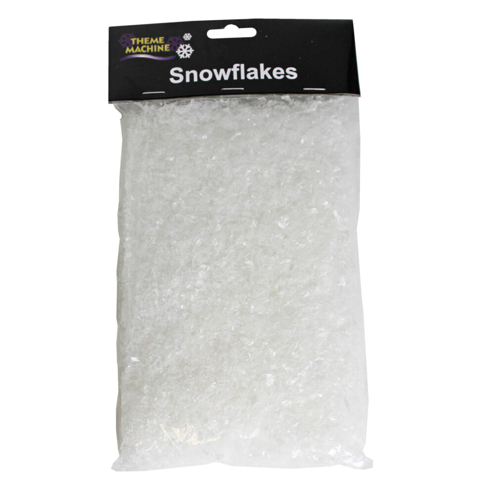 White 80g Bag Artificial Fake Snowflake Snow Christmas Scenes Decoration