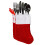 Christmas Tableware - 2 Pack Red Velour Cutlery Holders - Stocking 1