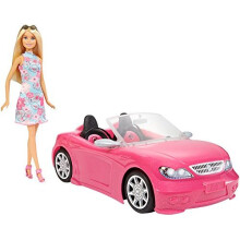 Barbie Doll and Car