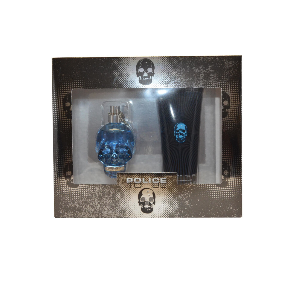Police To Be Men Eau de Toilette Spray 40ml All Over Body Shampoo 100ml
