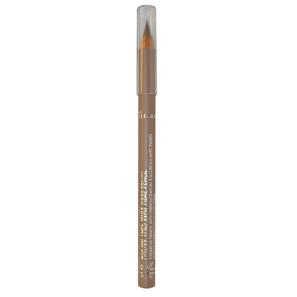 Rimmel London Rimmel Brow This Way Eyebrow Pencil with Fibre 1g Light 001