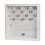 Celebrations Celebrations White MDF Framed Wall Plaque - 25th Silver Anniversary 1