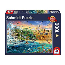 Schmidt Animal Kingdom Legpuzzel Stuk 1000