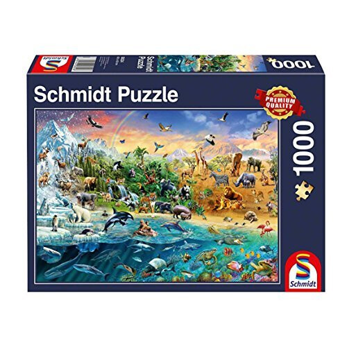 Schmidt Animal Kingdom Legpuzzel Stuk 1000