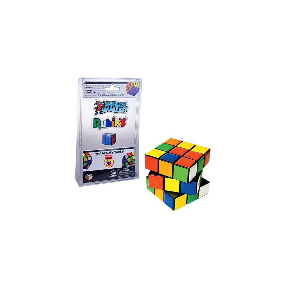 Rubik s Cube Miniature Edition Pocket Sized 3D Puzzle-image-OPC-PTC5H6-NEW