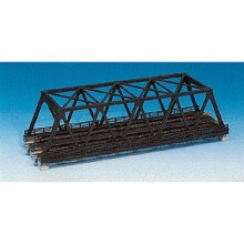 Kato USA Inc. N 248 mm 9-3/4 Doppelspur-Fachwerkbrcke Schwarz KAT20438 N-Schiene