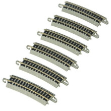 Bachmann Industries E-Z Track Halbe Sektion 11,25" Radius Kurven Gleis (6/Stück) N Maßstab