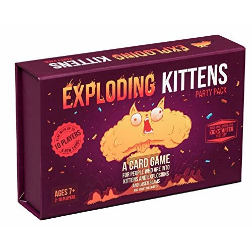 Exploding Kittens Exploding Kittens Party Pack | Card Game