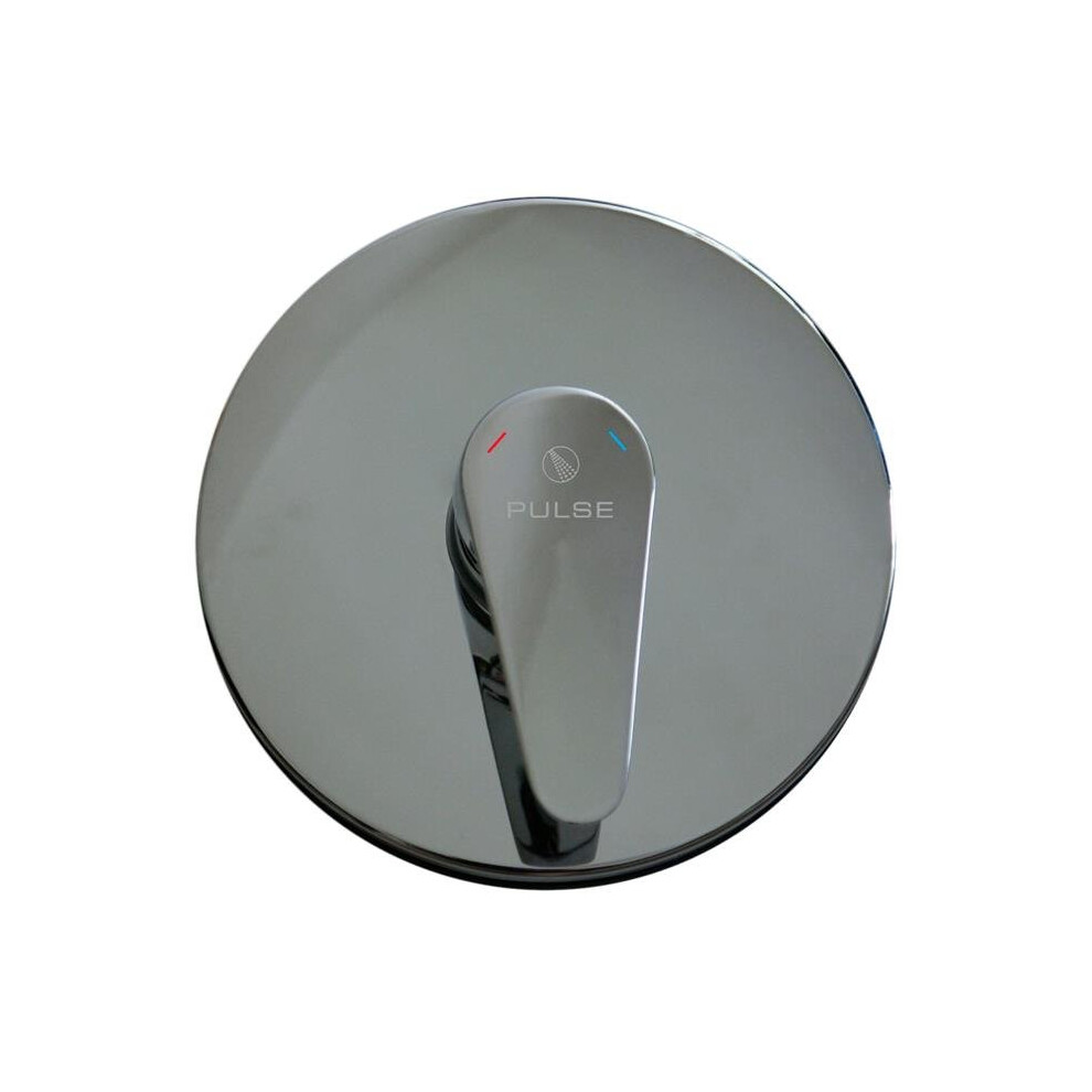 Photos - Other Bathroom Accessories Pulse ShowerSpas 3001-RIV-PB-CH 0.5 in. Tru-Temp Rough-In Valve - Pressure Balance Chrome Trim Kit