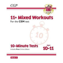 New 11+ CEM 10-Minute Tests: Mixed Workouts - Ages 10-11 Book 1 (with Online Edition)
