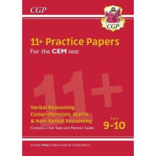 New 11+ CEM Practice Papers - Ages 9-10 (with Parents' Guide & Online Edition)