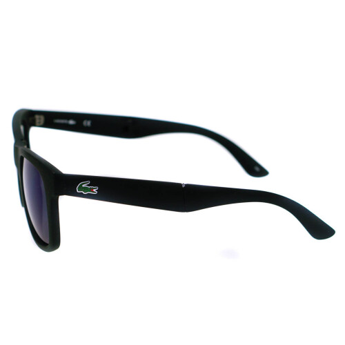 Lacoste Lacoste Folding Matte Black Sunglasses L778S - Blue Lens, Pocket-Ready, Compact Foldable Frame 1