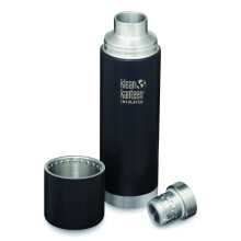 (1L, black matt) Klean Kanteen TK Pro Vacuum Insulated double wall Stainless Steel drink bottle