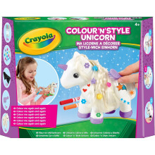 Crayola Colour'N'Style Unicorn Craft Kit | Paint-Your-Own Unicorn