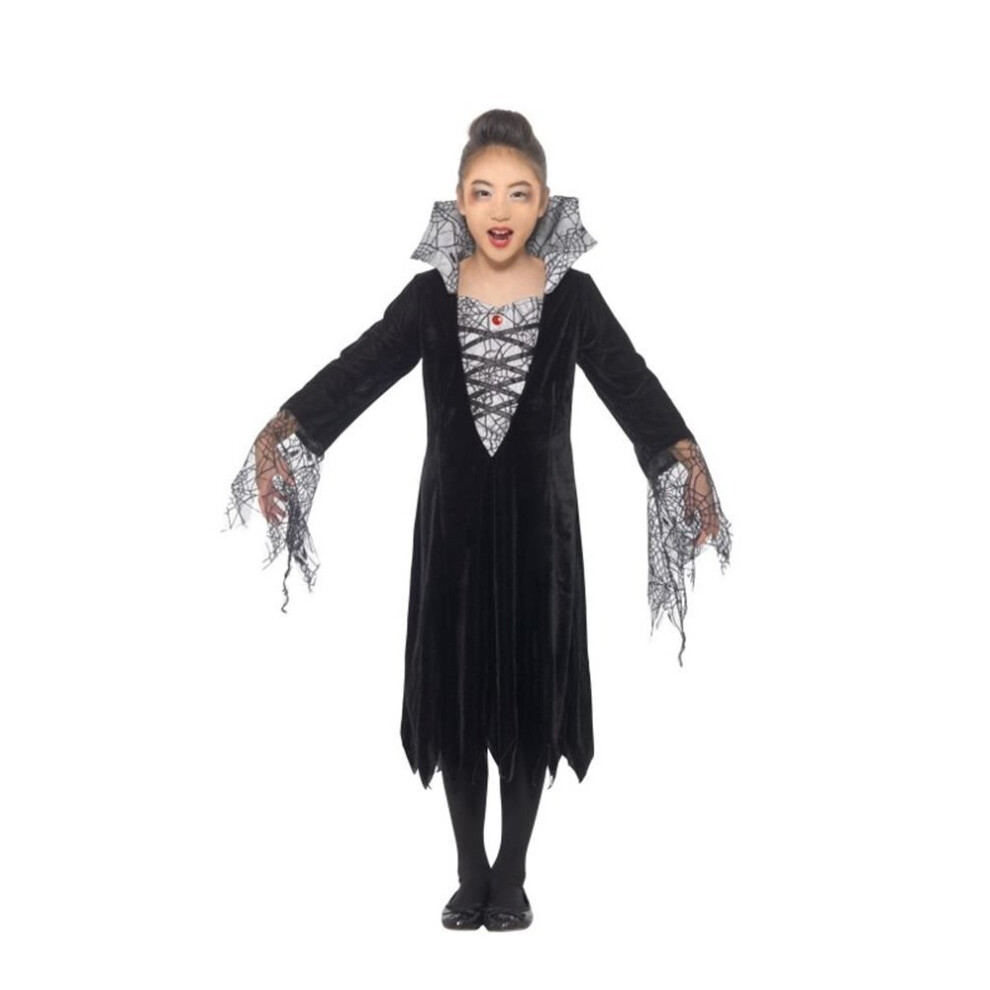 Spider Vampire Costume, Halloween Child Fancy Dress, Small Age 4-6