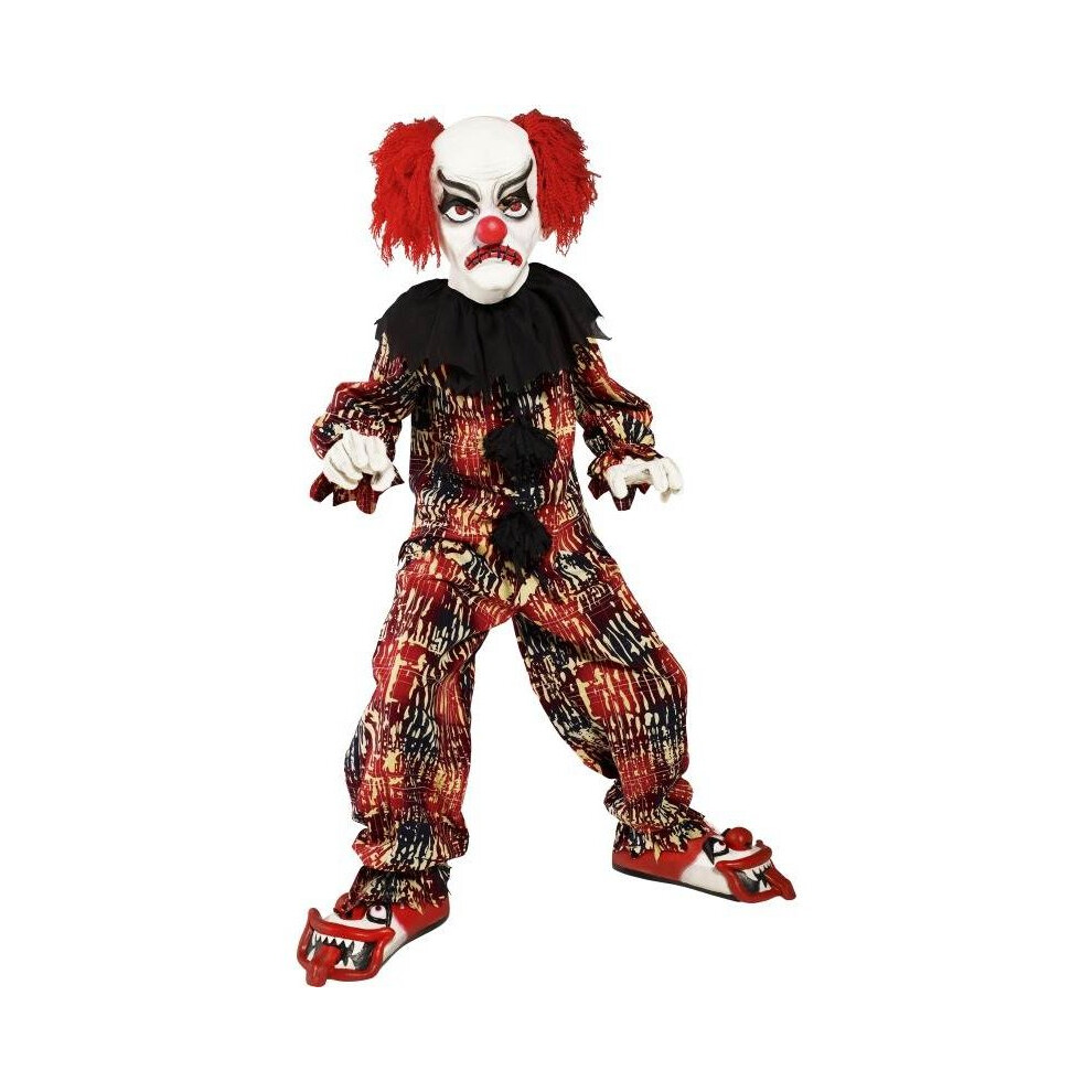 Scary Clown Costume, Child, BOYS Large Age 10-12