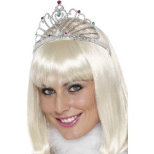 Adult silver tiara
