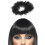 Smiffy's Adult black halo headband 1