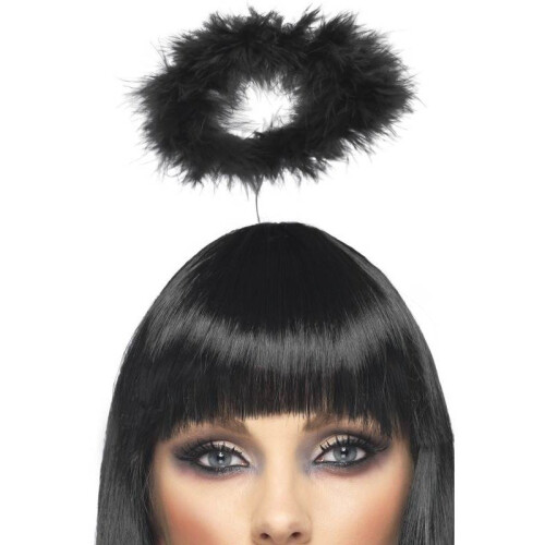 Smiffy's Adult black halo headband