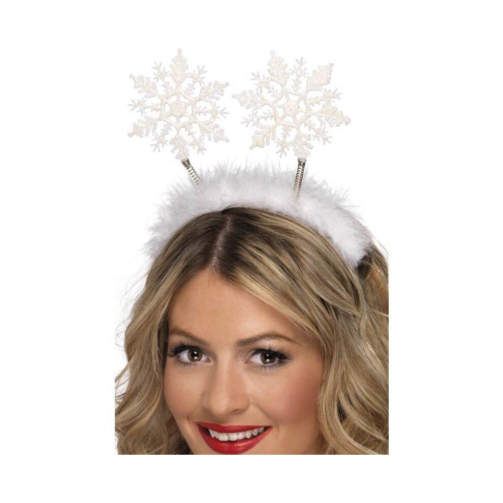 Smiffy's Snowflake Head Boppers. One Size