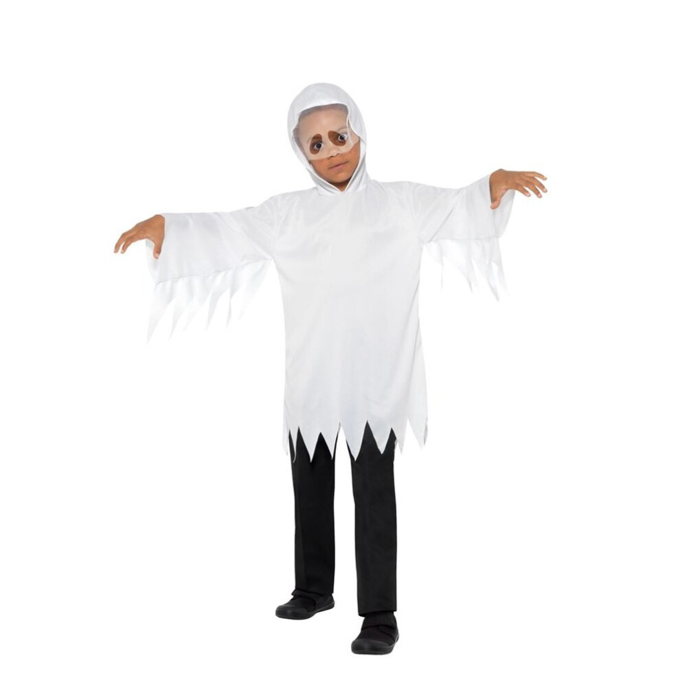 Ghost Costume, Halloween Child Fancy Dress, Small/Medium Age 4-7