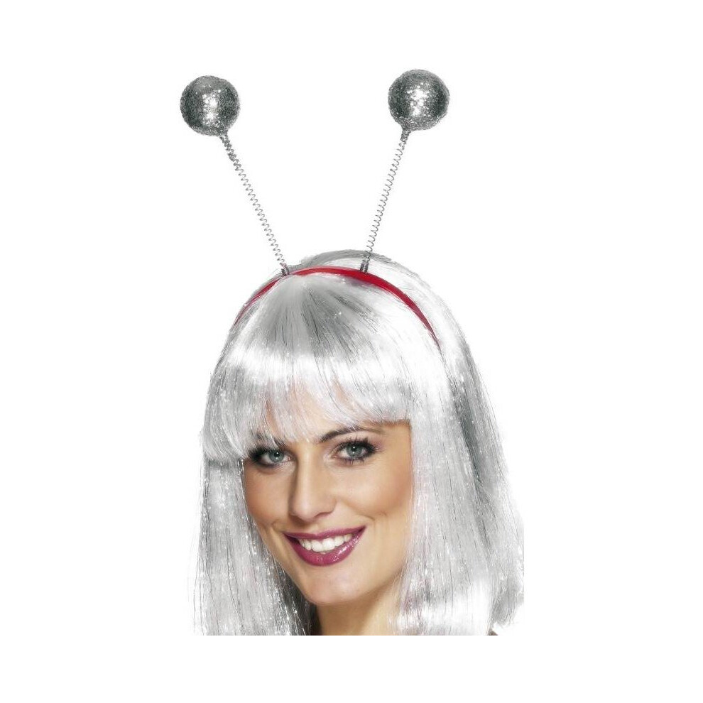Smiffy's Glitter Ball Boppers. Silver