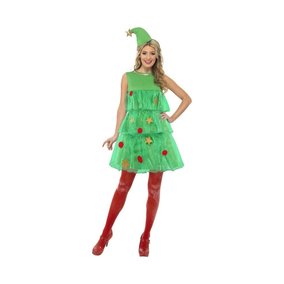 Christmas Tree Tutu Costume, UK Dress 8-10