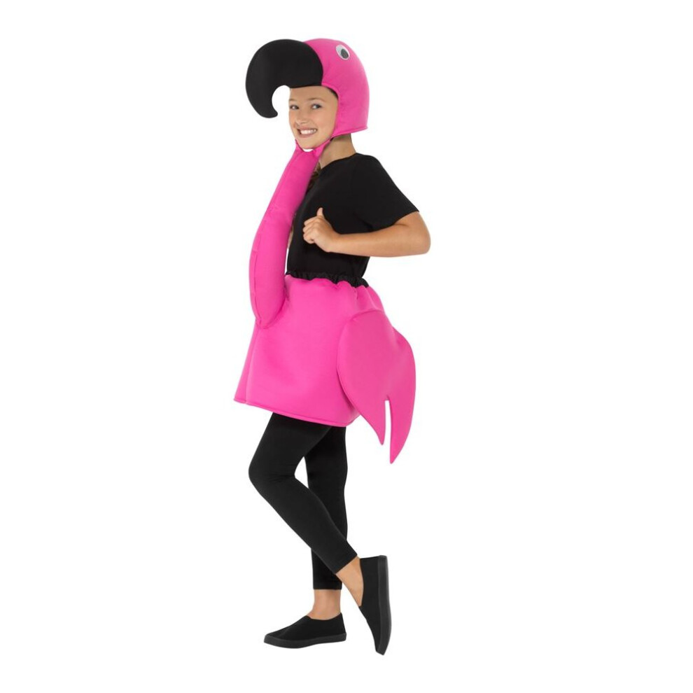 Kids Flamingo Costume, Children's Animal Fancy Dress, Medium Age 7-9