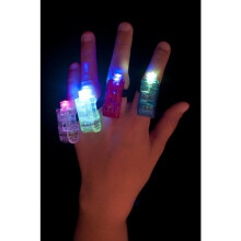 Multi Colour, Multi Flashing Finger Lights.