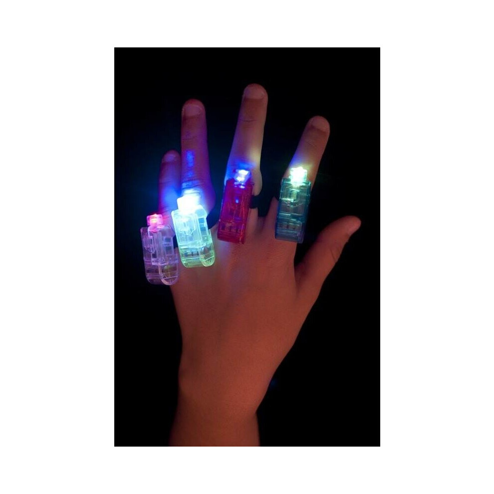 Smiffy's Multi Colour, Multi Flashing Finger Lights.