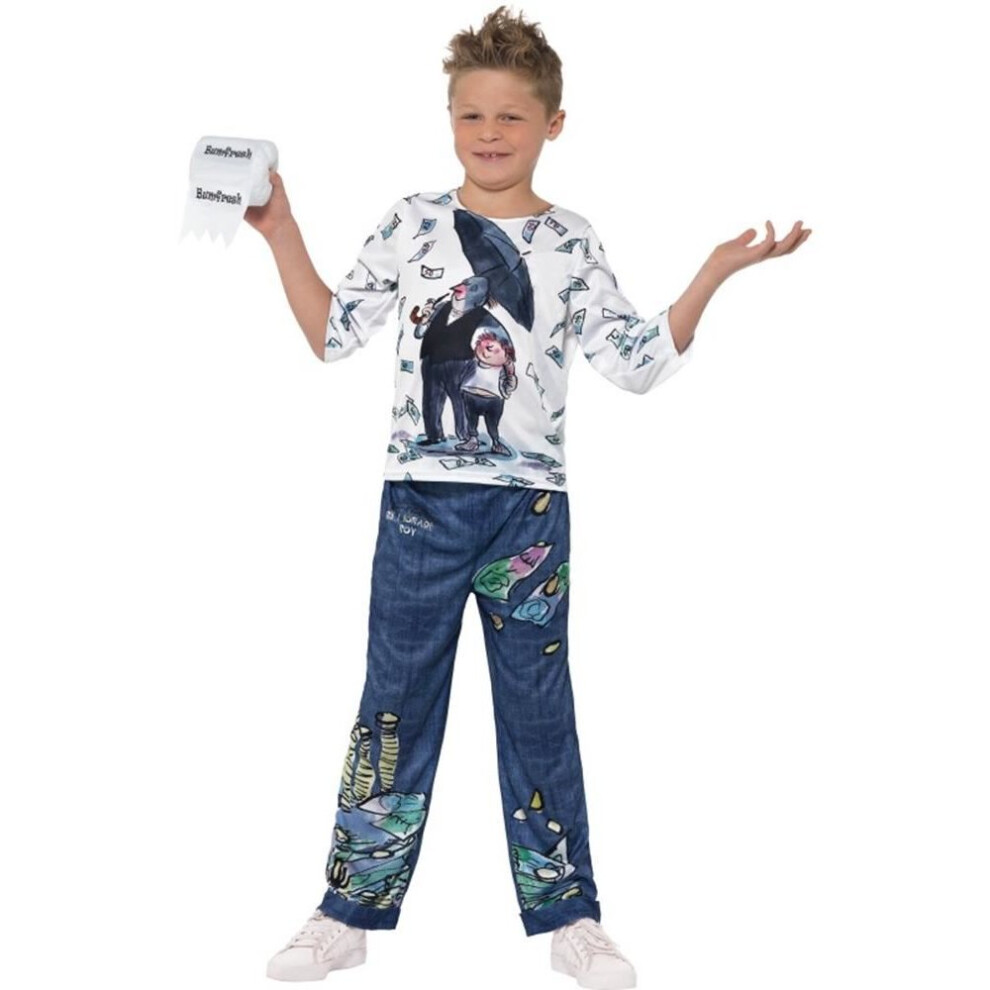 David Walliams Deluxe Billionaire Boy Costume, Fancy Dress, Tween 12+