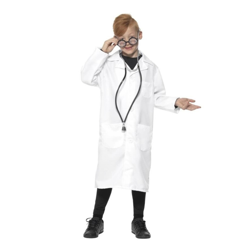 Doctor/Scientist Costume, Unisex, Boys Fancy Dress, Large Age 10-12