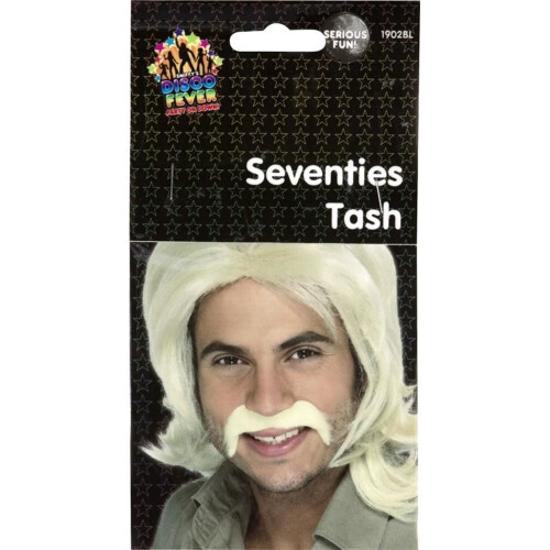 Smiffy's 70s adult blonde mustache