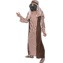 Shepherd Costume, Brown and White, Chest 38"-40", Leg Inseam 32.75"