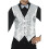 Smiffy's Sequin Waistcoat, Silver 1