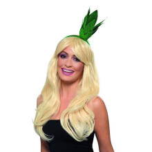Pineapple Stalk Glitter Headband, Fancy Dress, One Size