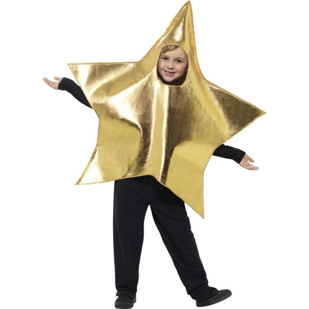 Smiffy's Shining Star Costume, Gold