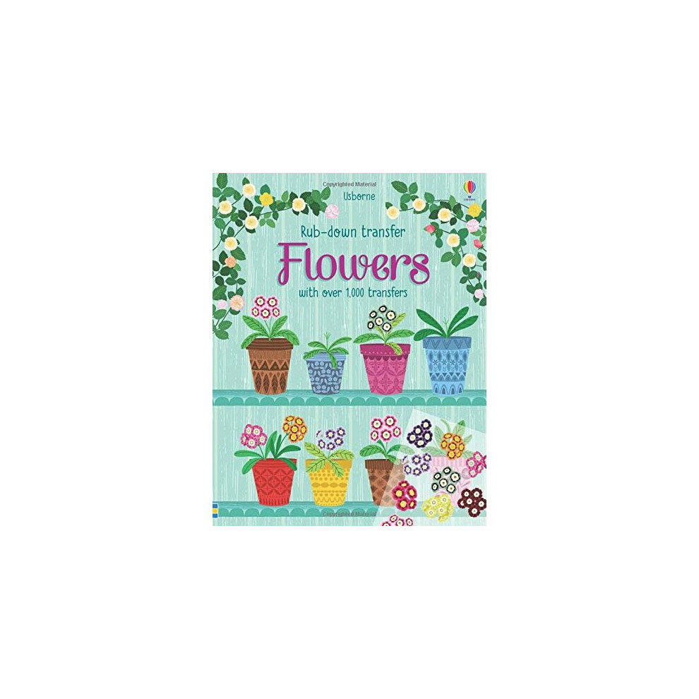 Flowers (Rub-down Transfer Books)