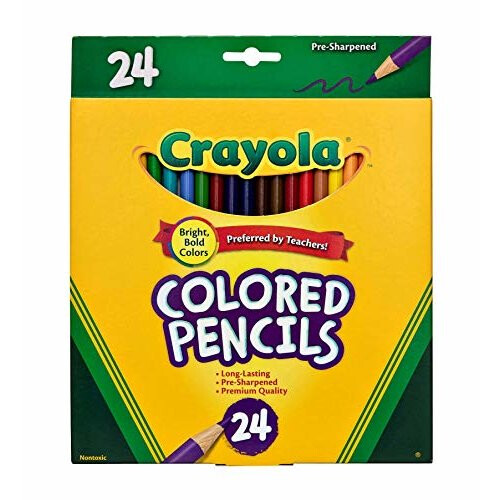 Crayola Crayola 24 Ct Colored Pencils Assorted Colors