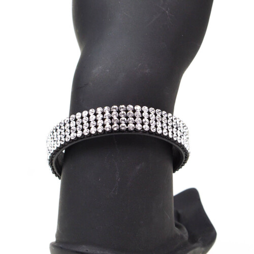 Swarovski Swarovski Crystal & Leather Bracelet