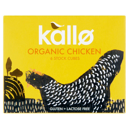 Kallo Chicken Stock Cubes - Organic | 66g