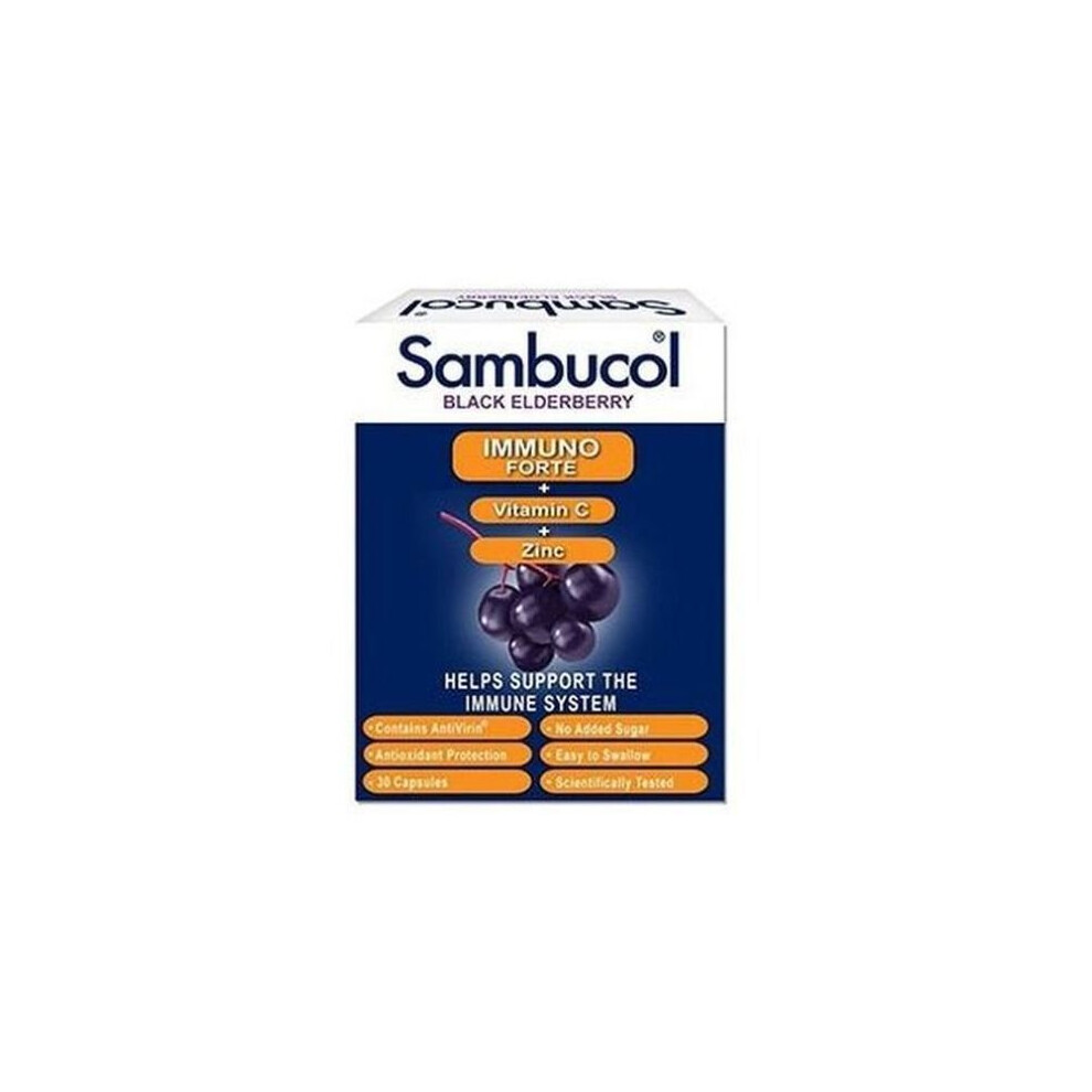 Sambucol Immuno Forte Capsules | 30s