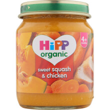 Hipp Sweet Squash & Chicken (4+) | 125g x 6