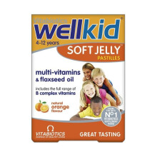 Vitabiotics Wellkid Orange Soft Jelly Pastilles | 30s