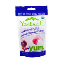 YumEarth, Bio-Vitamin-C-Bonbons, Antioxidantien-Frucht, 3,3 Unzen (93,6 g)